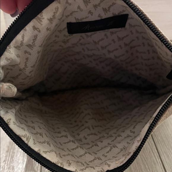 Mona B Tan Canvas Crossbody with Navy Star Accent - Picture 6 of 7